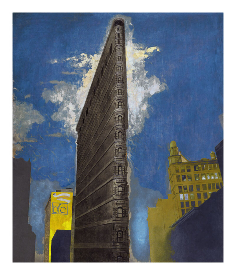 Flatiron II, 2013. Pigment ink on paper by Jorge Castillo.