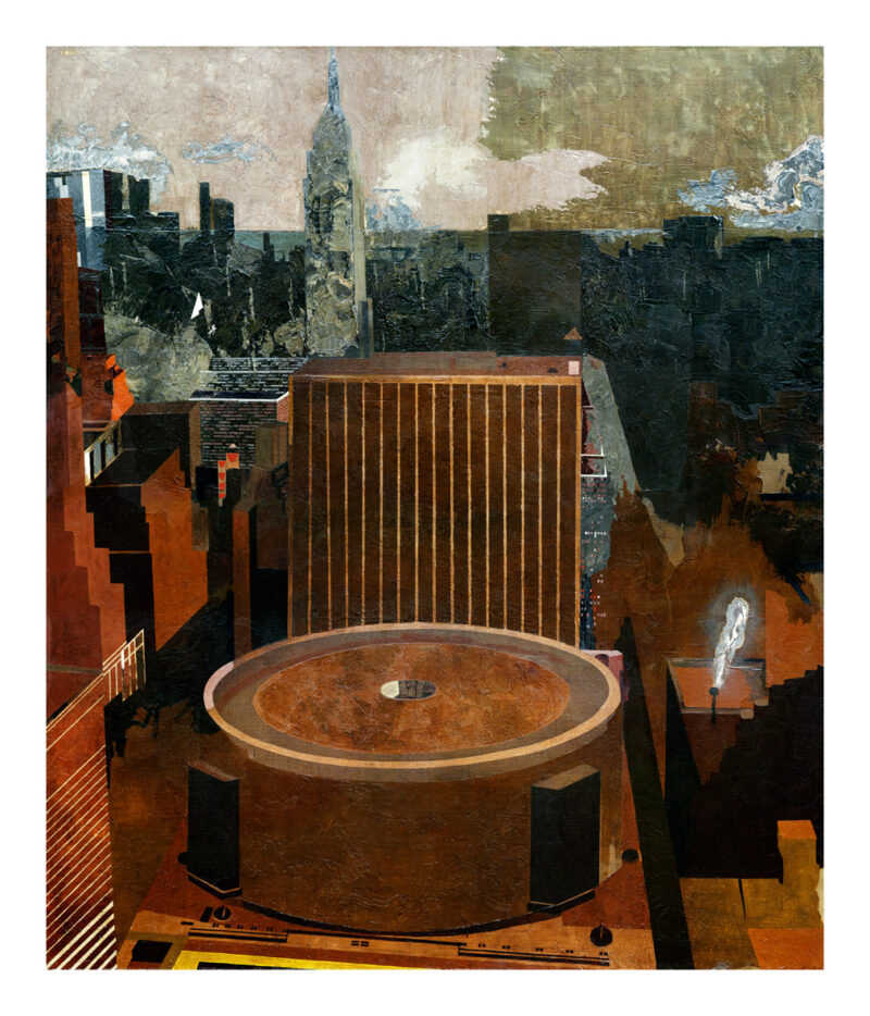 Madison Square Garden, 2013. Pigment ink on paper by Jorge Castillo.