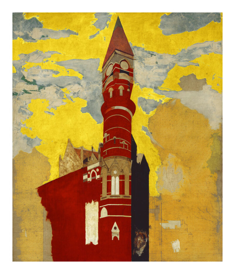 Public Library, 2013. Pigment ink on paper by Jorge Castillo.