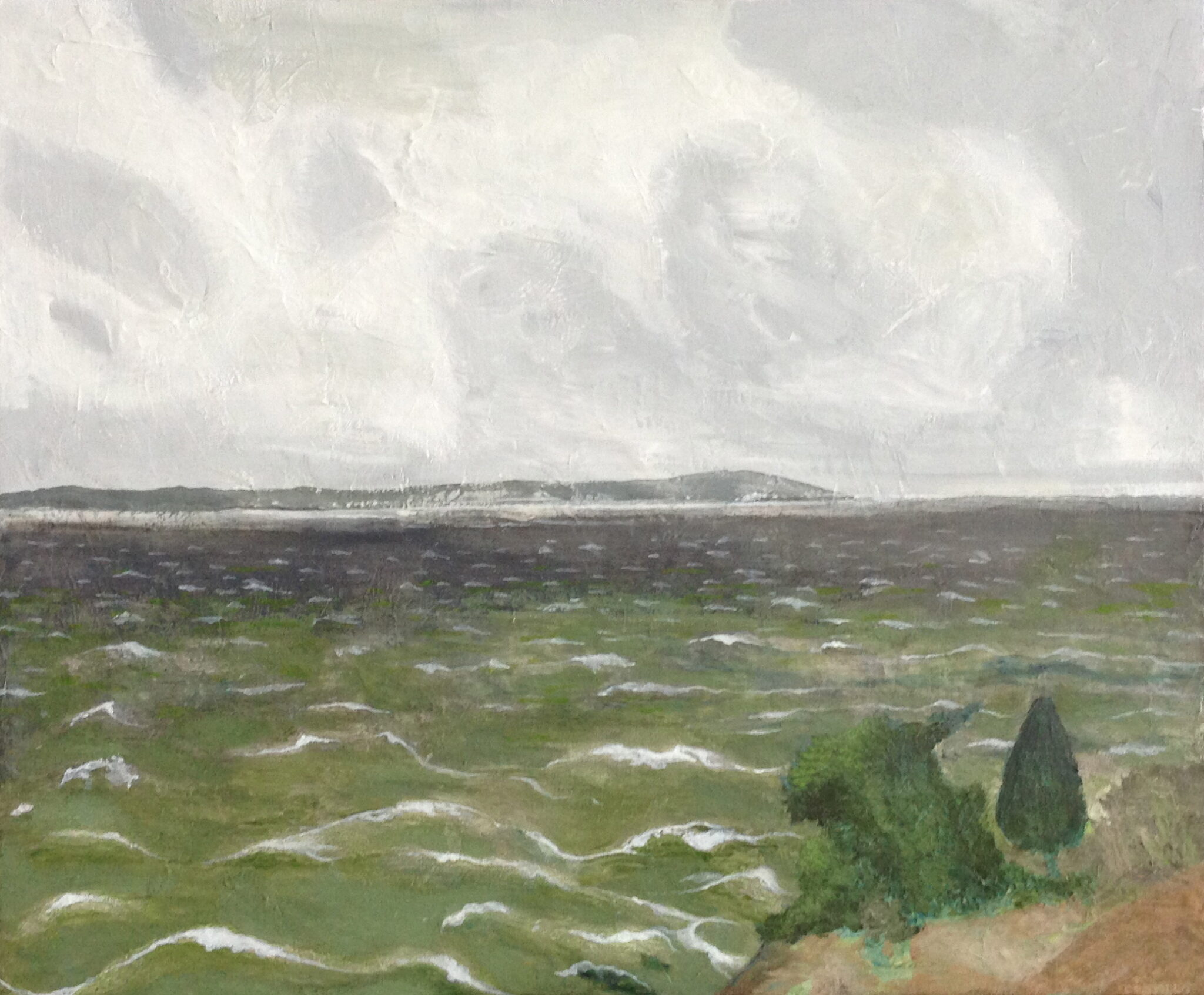 Gravarliden, 2013. Acrylic on canvas by Jorge Castillo.