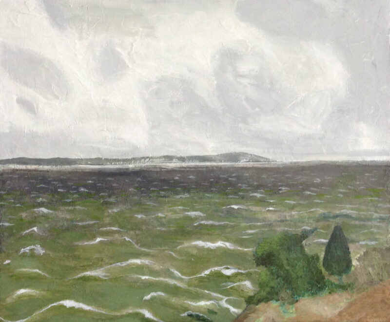 Gravarliden, 2013. Acrylic on canvas by Jorge Castillo.