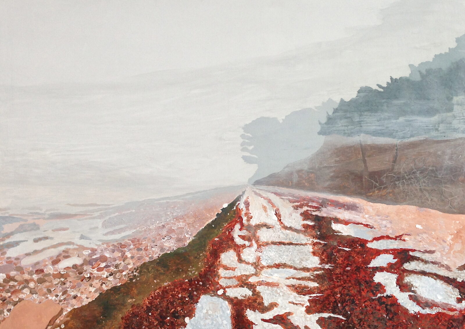 Gravarliden, 2013. Acrylic on canvas by Jorge Castillo.
