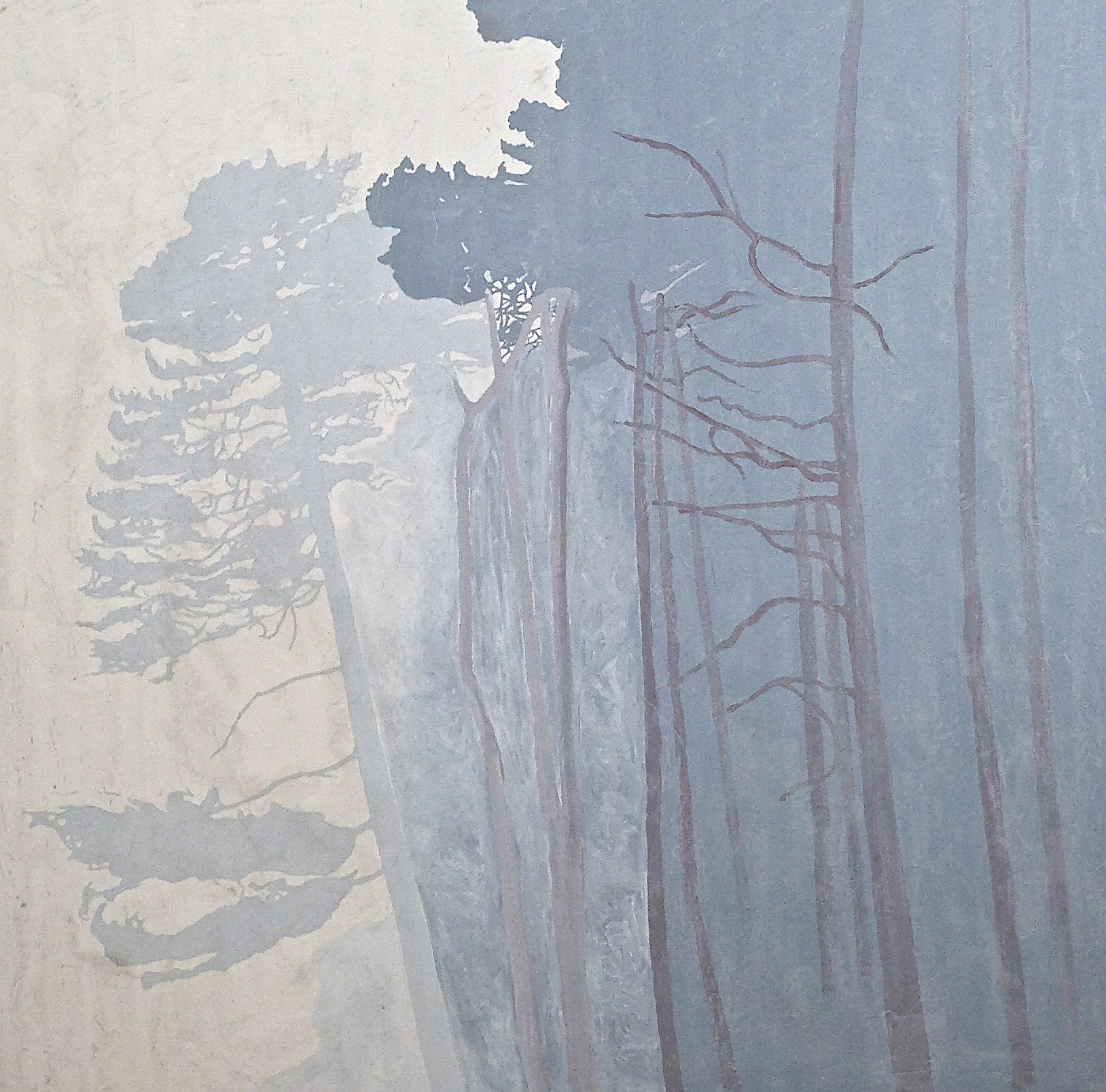 Gravarliden, 2013. Acrylic on canvas by Jorge Castillo.