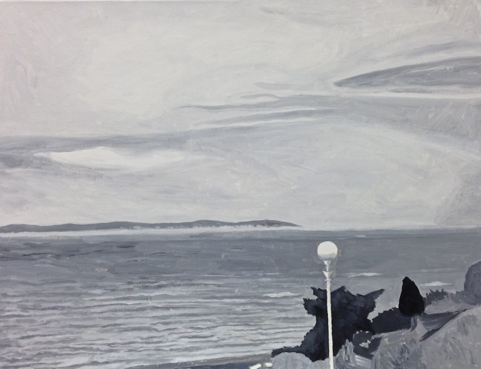 Gravarliden, 2013. Acrylic on canvas by Jorge Castillo.