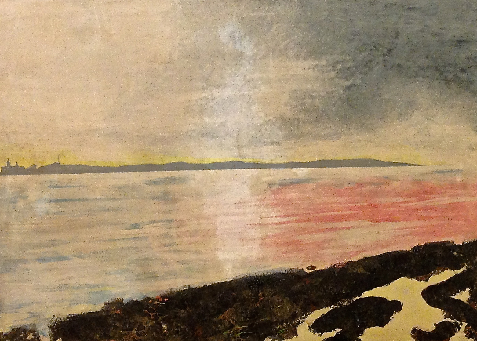 Helsingborg, 2013. Acrylic on canvas by Jorge Castillo.