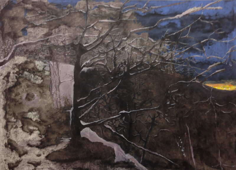 Landborgen, 2013. Acrylic on canvas by Jorge Castillo.
