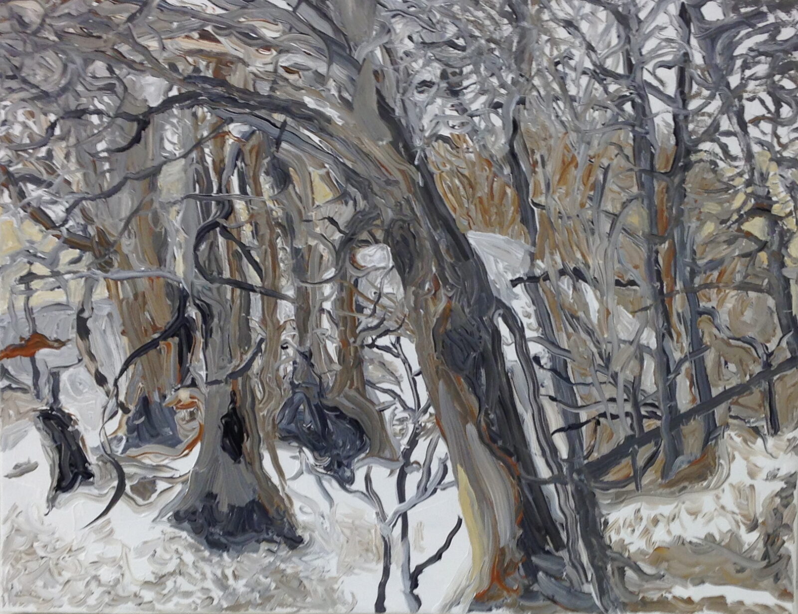Sofiero I, 2013. Acrylic on canvas by Jorge Castillo.