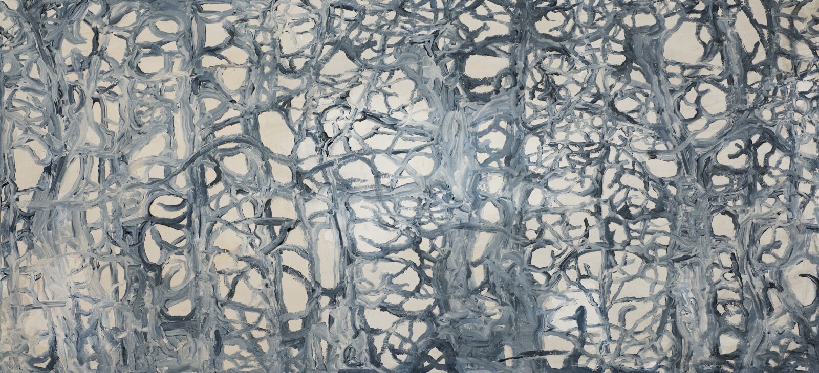 El Bosque, 2014. Acrylic on canvas by Jorge Castillo.