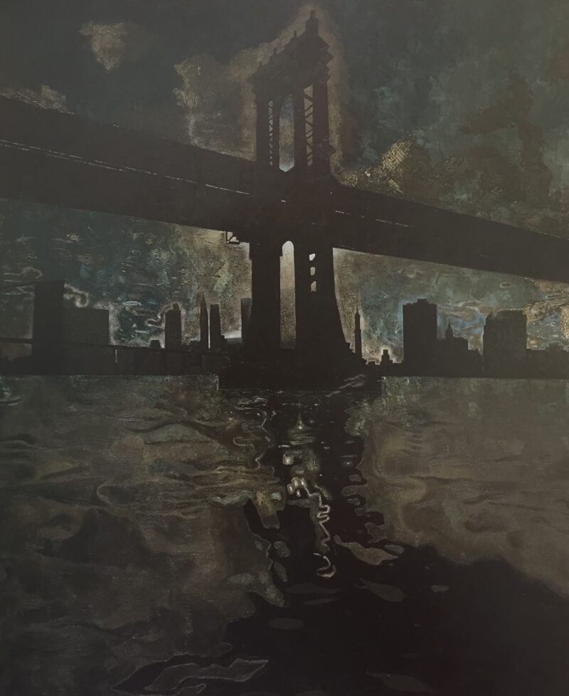 6 PM Winter, 1987–88. Oil on canvas by Jorge Castillo.